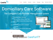 Tablet Screenshot of care-for-it.com